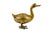 Vintage Mid-Century Modern Hollywood Regency Solid Brass Duck For Sale - Image 4 of 7