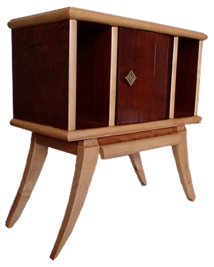 Art Deco Nightstands, 1930s, Set of 2