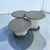 Frosted Lucite and Stone Nesting Tables - Set of 3 For Sale In Miami - Image 6 of 11
