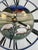 Vintage French Palley Ceramic Clock For Sale - Image 11 of 14