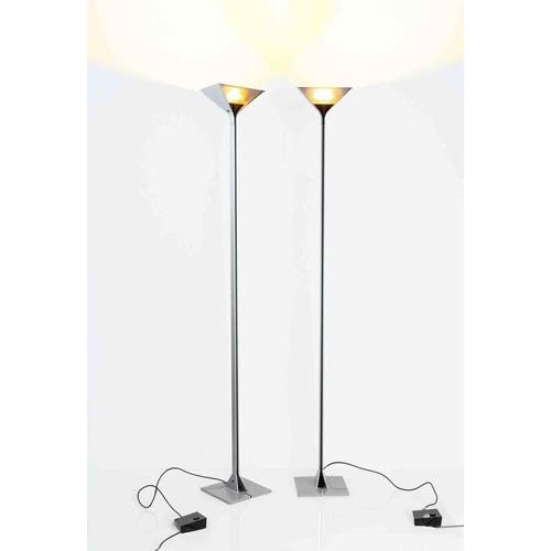 Pair of Papillona floor lamps made for Flos in 1977. Very good condition. Ref. Domus n. 648, March 1984, p. 44; G....