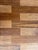 Wood Organic Modern Minimalist Mid Century Lane Brutalist Platform Coffee Table Interlocking Contrasting Inlayed Top and Slab Base For Sale - Image 7 of 12