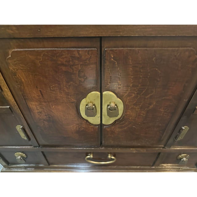 Thomasville Hollywood Regency Chinoiserie Commode For Sale - Image 11 of 12