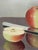 Mid-Century Modern 'Apple Reflection' Vintage Swedish Realism Still Life Oil Painting, Framed For Sale - Image 10 of 12