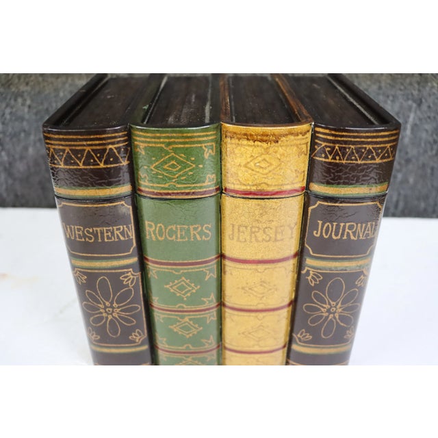 Brown Faux Book Box For Sale - Image 8 of 9