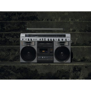 "Boom Box" Contemporary Still Life Photographic Color Print For Sale