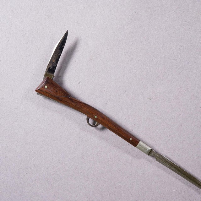 Silver Antique Rifle-Form Letter Opener and Folding Pocket Knife Ca. 1900 For Sale - Image 8 of 9