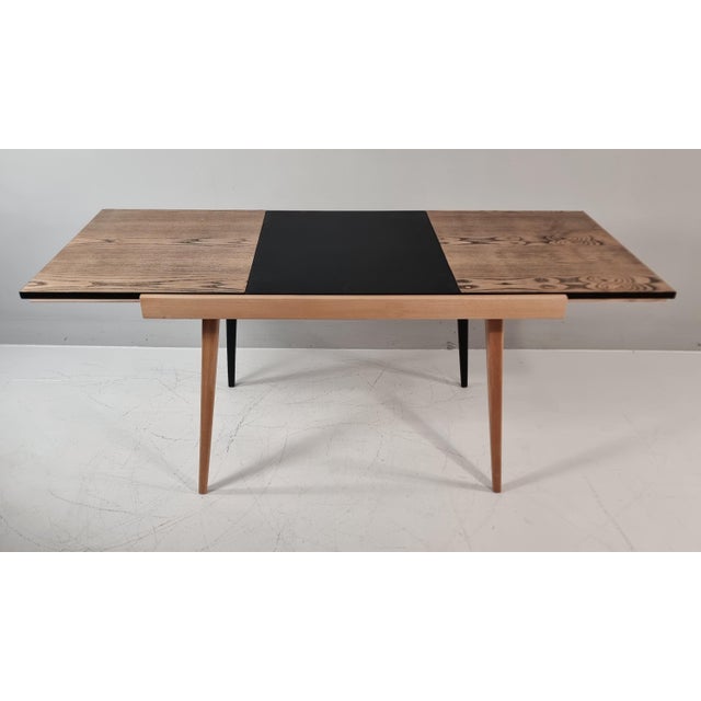Vintage Dining Table in Ash, 1960s For Sale - Image 13 of 13