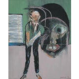 Modern Art Expressionist Oil Painting by Michael Hafftka - Meltzer & Meltzer For Sale