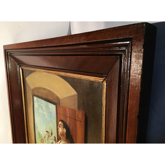 Religious Scene, 1931, Oil Painting on Board, Framed For Sale - Image 14 of 18