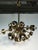 Bohemian Crystal and Brass Chandelier, Italy, 1960s For Sale - Image 9 of 10