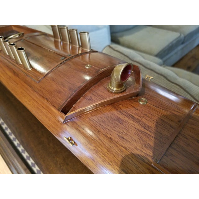 Lannan’s Scale Ship Model of the 1908 Gold Cup Trophy Winner “Dixie Ii” For Sale - Image 16 of 18