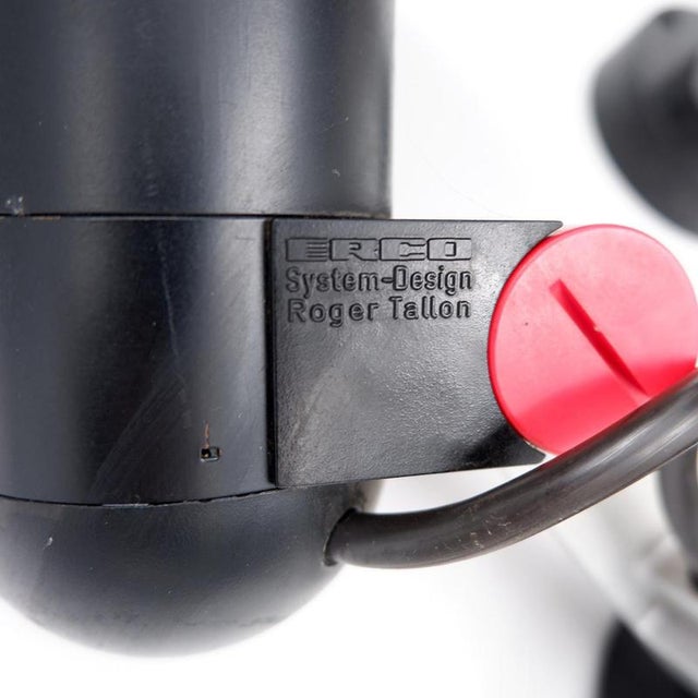 Roger Tallon Spot for ERCO Wall/Ceiling Lamp - 12 available Wear consistent with age and useBulb Not Included Measures : Ø...