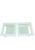 Vintage Mersman Faux Bamboo Cane Palm Beach White Glass Top Side Tables- a Pair For Sale - Image 11 of 11