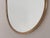 Mid-Century Italian Wall Mirror with Brass Frame and Decor, 1970s For Sale - Image 13 of 17
