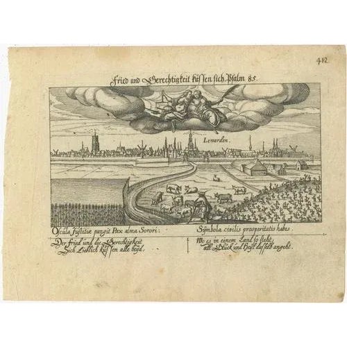 Leeuwarden, 1625, Paper For Sale - Image 3 of 10