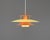 Mid-Century Modern Danish Pendant Lamp in Yellow & Orange Metal, 1970s For Sale - Image 10 of 10