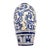 1980s Brazilian Cerâmica Luiz Salvador Hand-Painted Cobalt Blue Faience Vase For Sale - Image 11 of 13