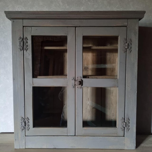 Wall Display Case, 1920s-1930s For Sale - Image 12 of 12