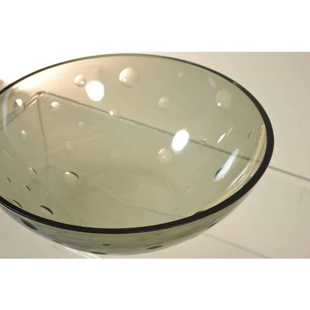 Large Modern Glass Bowl by Süssmuth Chairish