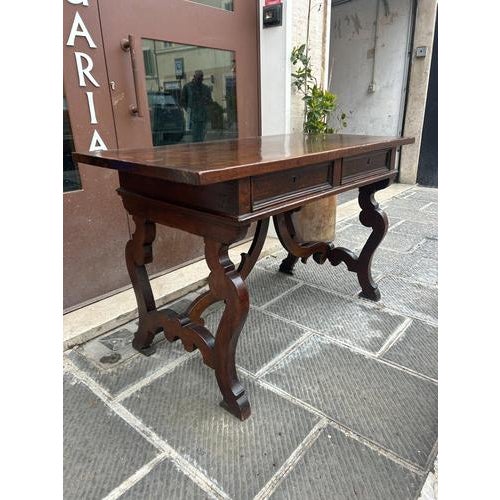 Antique Lira Desk, 1600s For Sale - Image 4 of 7
