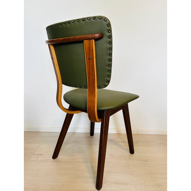 Mid-Century Modern Set of Holland Teak Dining Chairs, 1960s For Sale - Image 3 of 13