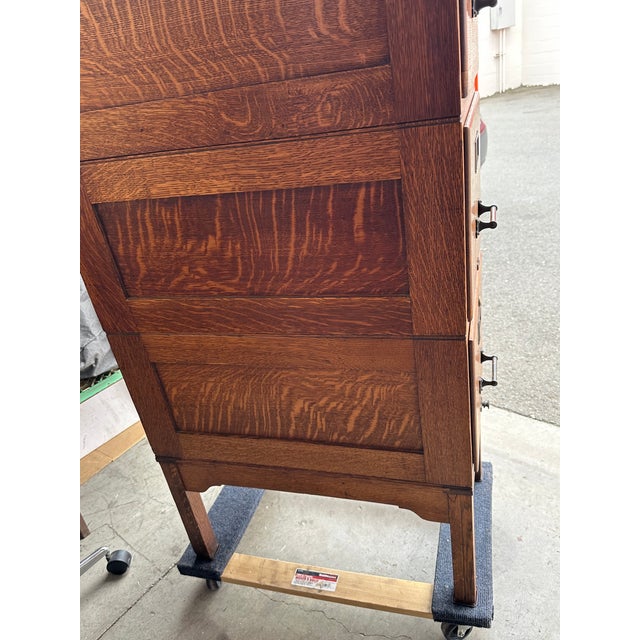 Antique Wabash Stackable File Cabinet For Sale - Image 15 of 16