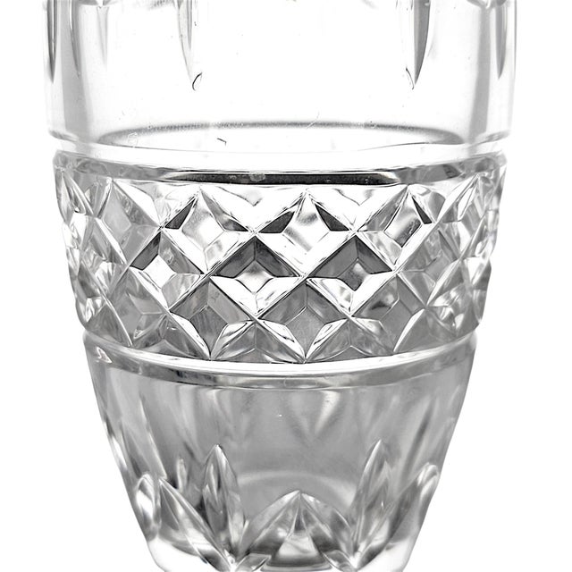 Waterford Ballina Cut Crystal Bud Vase, Ireland, Circa 2000 For Sale In San Francisco - Image 6 of 8