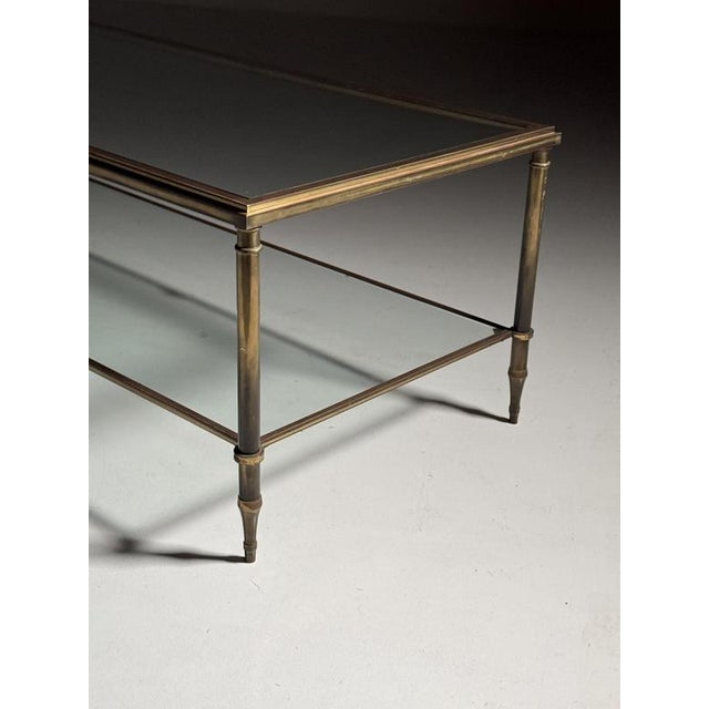 Mid-Century Glass Coffee Table For Sale - Image 13 of 18