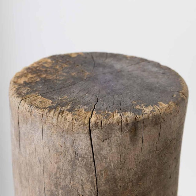 Antique Japanese Wood Pounding Mallet, Early 1900s For Sale - Image 9 of 9