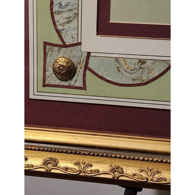 Late 20th Century John Richards Framed Rose Devotional Prints in Ornate Gold Shadowboxes -Pair For Sale - Image 18 of 18