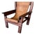 Mid-Century Handcrafted Beach Sling Lounge Chair, Netherlands, 1960s For Sale