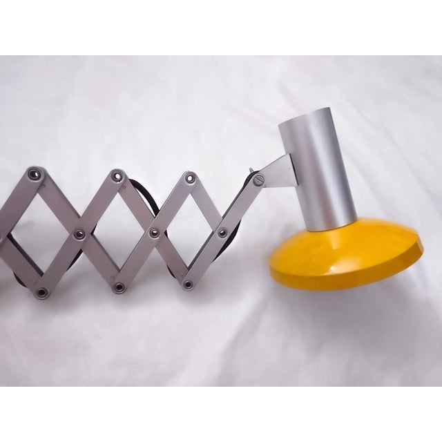 Mid-Century Modern Scissor Wall Lamp from Hustadt Leuchten, Germany, 1970s For Sale - Image 4 of 12