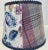 Purple Shabby Chic Fabric Lampshade With Floral & Plaid Patterns- Made in Wales For Sale - Image 8 of 8
