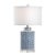 Wildwood Fish Tail Table Lamp - Blue For Sale