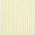 Schumacher Edwin Stripe Narrow Wallpaper in Buttercup For Sale