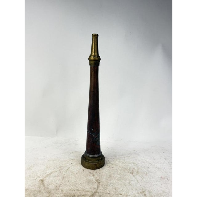 Antique Fire Hose in Brass and Copper, 1900s For Sale - Image 9 of 9