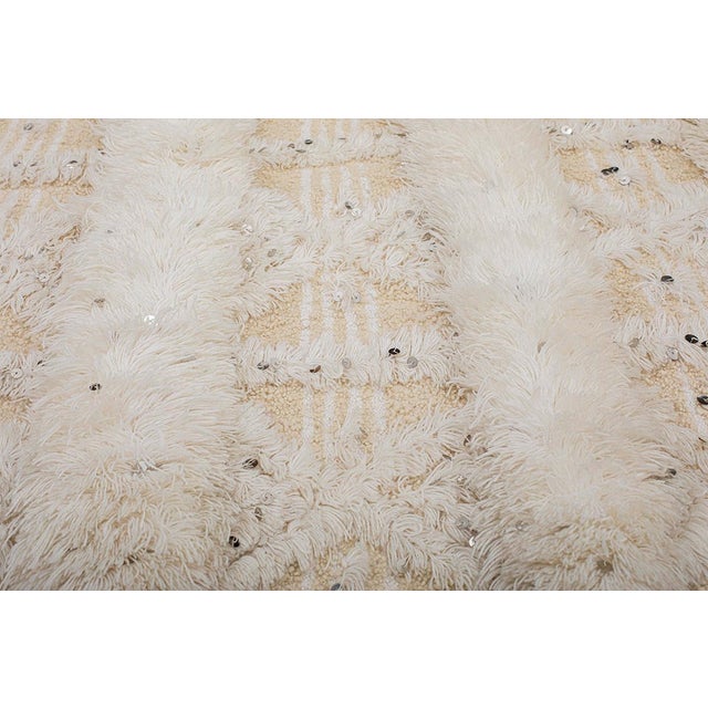Handwoven Berber Rug by Azele Studio For Sale - Image 10 of 11