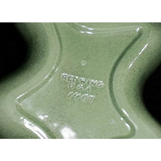 1960s Mid-Century Red Wing Pottery Dish - Color & Shape For Sale - Image 5 of 6