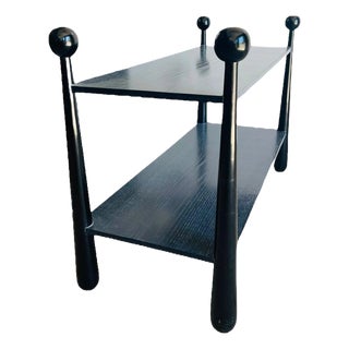 Mid 20th Century Two Tiered Console Table in the Manner of Jean Royère For Sale