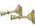 Late 19th Century Late 19th Century Handcrafted Well-Detailed Italian Brass Candlesticks- S/2 For Sale - Image 5 of 6