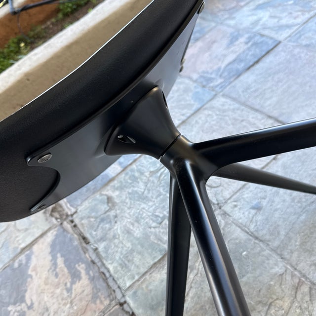Black Alper Palm Task Chair For Sale - Image 8 of 12