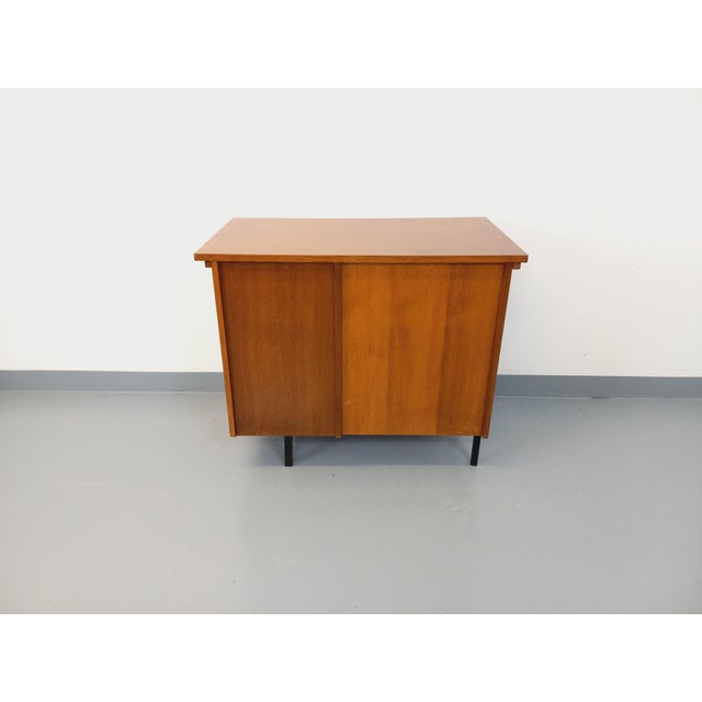 Vintage Desk in Wood and Black Metal, 1960s For Sale - Image 15 of 16