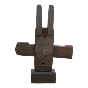 Carved Dogon Guardian Balance & Harmony Door Lock