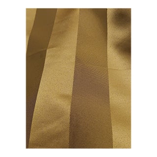 Delisting Clarence House Italian Gold Tone on Tone Silk Fabric-1 2/3 Yards For Sale