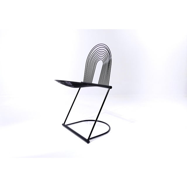 Vintage German Chair Swing by Herbert Ohl for Rosenthal, 1982 For Sale - Image 17 of 18