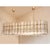 Early 21st Century Modern Italian Tropical Gold Murano Glass Chandelier by Simoeng For Sale - Image 5 of 11