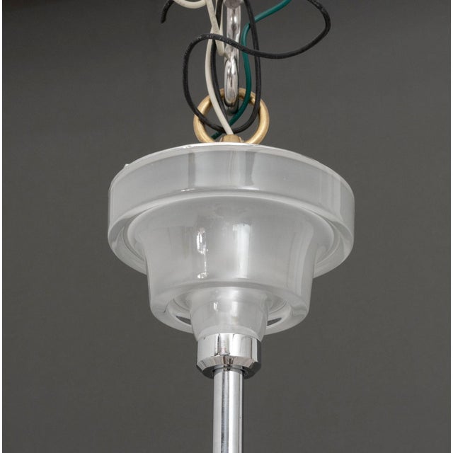 Lalique Crystal "Champs-Elysees" Two-Tier Chandelier For Sale - Image 9 of 13