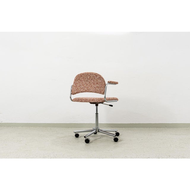 Vintage Swivel Desk Chair from Kovona in Kvadrat Fabric, 1990s For Sale - Image 6 of 15