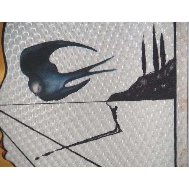 Salvador Dali, Tristan and Iseult, The Cup with Two Faces, 1972, Original Signed Lithograph For Sale - Image 6 of 13